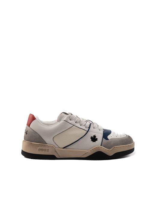 Sneakers Spiker in pelle effetto vissuto DSQUARED2 | SNM0315 23807616M1424